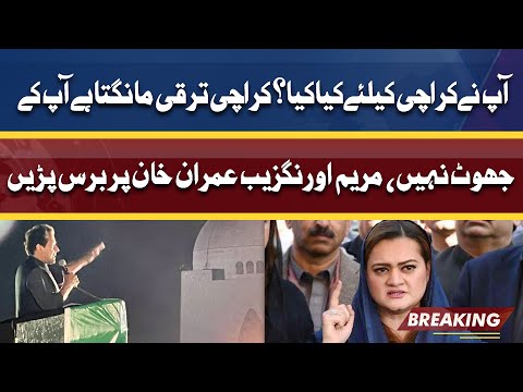 Maryam Aurangzeb Criticized Imran Khan | Dunya News