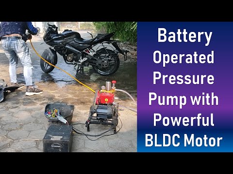 Battery operated pump | bldc motor pump | bldc motor pressure pump | solar pump | battery pump |pump