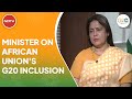 Meenakshi Lekhi : Indias Push For African Unions Inclusion In G20 Very Well Taken By Members