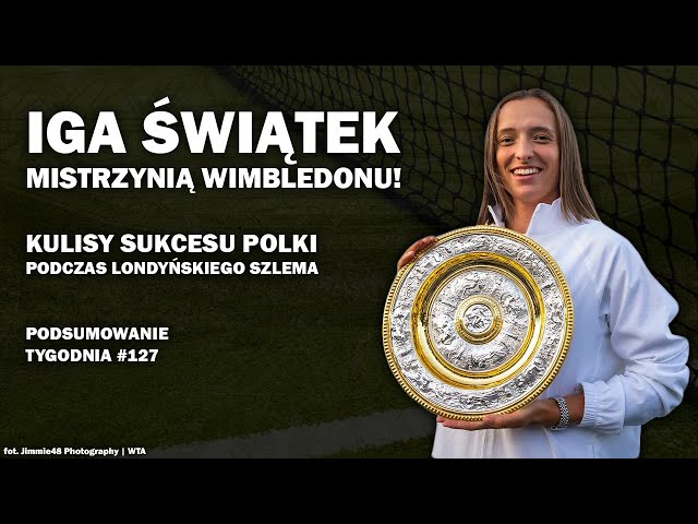 🚨 SUBSKRYBUJ KANAŁ TENIS BY DAWID 📺
👉 Pozostaw łapkę w górze 👍 Skomentuj film 💬

Iga Świątek znów zapisała się w historii tenisa. Polka pokonała Amandę Anisimovą 6:0, 6:0 w finale Wimbledonu i zdobyła swój 6. wielkoszlemowy tytuł w zawodowej karierze. Do tego ponownie zobaczyliśmy decydujące starcie z udziałem Jannika Sinnera i Carlosa Alcaraza, tym razem z korzyścią dla Włocha. Jak do tego wszystkiego doszło? O tym w najnowszym Hawkeye, zapraszamy! 

Sprawdź nasze social media ⬇️

👉 Strona: https://www.tenisbydawid.pl
👉 Grupa: https://www.facebook.com/groups/TenisbyDawid
👉 Fanpage: https://www.facebook.com/TenisbyDawid/
👉 Telegram (typy): https://t.me/+NptmJK6CdSUwNDNk
👉 Telegram (newsy): https://t.me/tenisbydawidnews
👉 Twitter: https://twitter.com/TenisbyDawid
👉 Patronite: https://patronite.pl/TenisbyDawid
👉 Discord: https://discord.gg/jUgrG2CSVe
👉 TikTok: https://www.tiktok.com/@tenisbydawid
👉 Linktree: https://linktr.ee/tenisbydawid
👉 Postaw nam kawę: https://buycoffee.to/tenisbydawid

Betclic to legalny bukmacher i partner naszego serwisu!

👉 Kod 𝐓𝐁𝐃 uprawnia do odbioru zakładu bez ryzyka do 50 PLN i gry bez podatku! Ponadto możesz za darmo oglądać na żywo mecze tenisa w aplikacji mobilnej jak i na stronie! Kod 𝐓𝐁𝐃 należy wpisać ręcznie w polu "Kod promocyjny z freebetem", wchodząc przez link: https://promo.betclic.pl/affiliate/index_TenisByDawid.html 

Hazard może uzależniać. Graj odpowiedzialnie! Kanał przeznaczony jest dla osób, które ukończyły 18 lat. Zakłady bukmacherskie nieodłącznie związane są w ryzykiem. Serwis Tenis by Dawid ma charakter informacyjny, nie nakłania i nie zachęca do uprawiania hazardu.

E-mail kontaktowy: wiktorski17@gmail.com

#Swiatek #Wimbledon #WTA #Tenis #IgaSwiatek #Świątek #Iga #Anisimova #Sabalenka #Alcaraz #Sinner #Londyn #London #czasnatenis