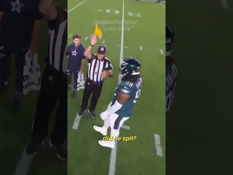 #DakPrescott #JalenCarter #Cowboys #Eagles #Spit #Ejection #Football #NFL #NBC #OGBall