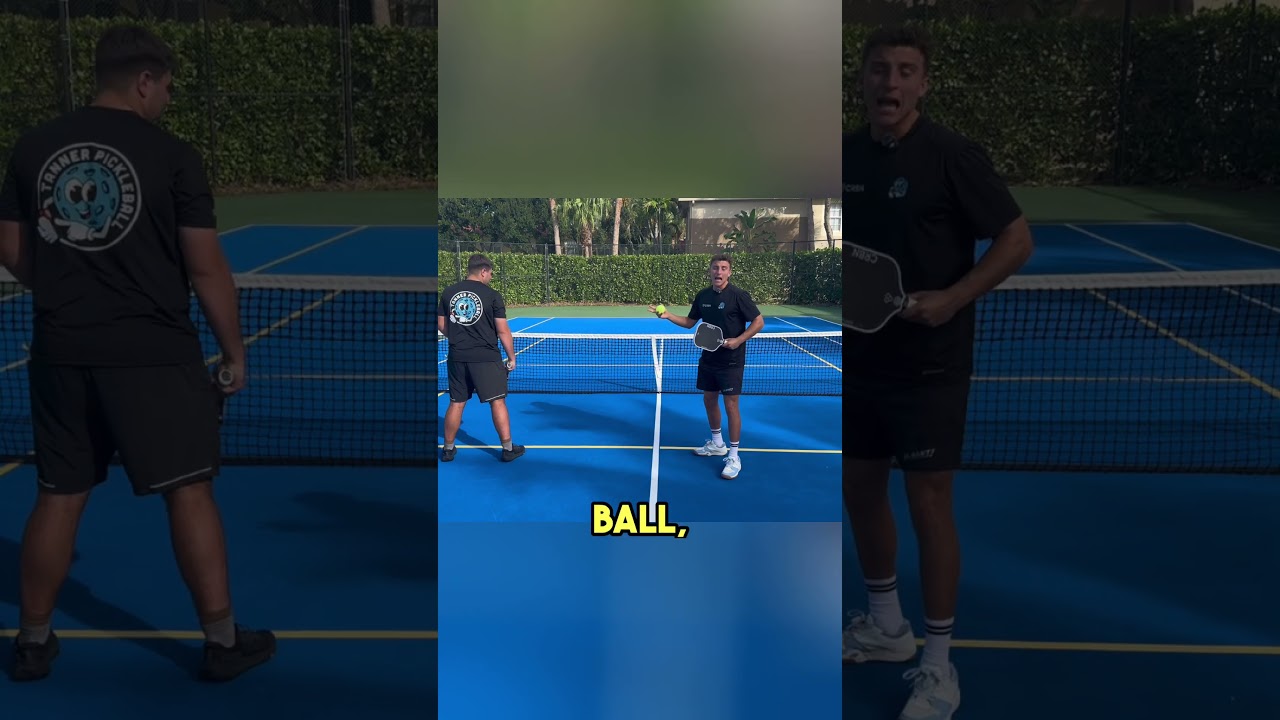 I bet your pickleball coach taught you this wrong! #pickleball #pickleballtips