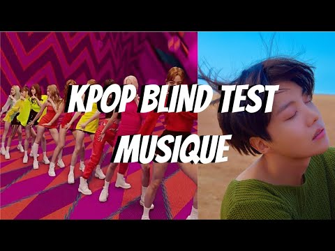StoryBoard 0 de la vidéo K-Pop ~ Blind Test Musique