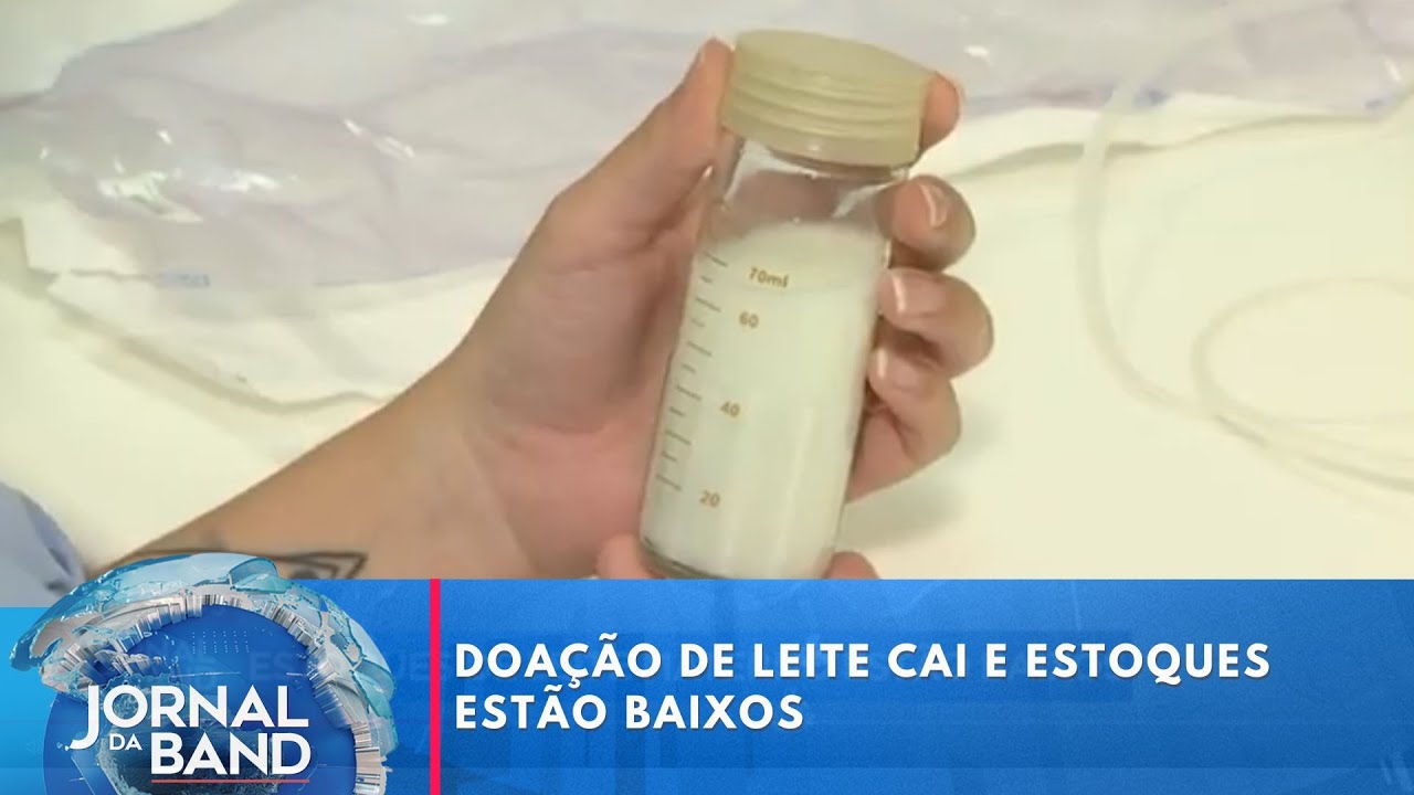 Doação de leite cai e estoques estão baixos
