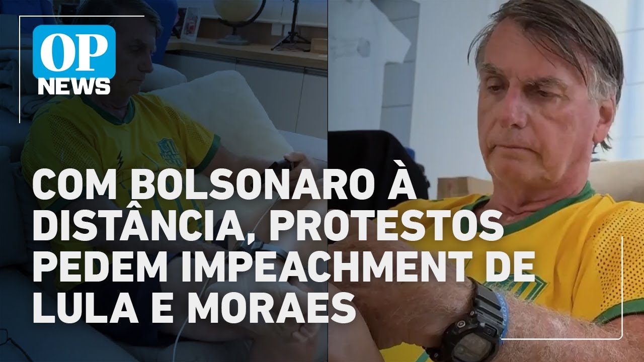 Sem Bolsonaro direita protesta contra Moraes e Lula em diversas cidades do Brasil | O POVO News