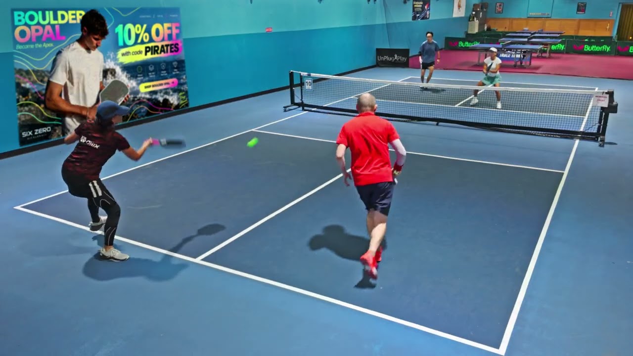 Senior Mixed Doubles Pickleball in Orlando