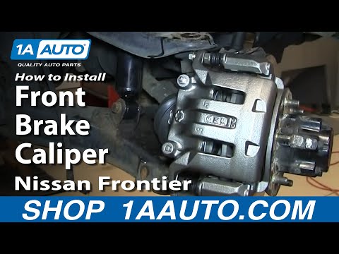 2001 Nissan frontier brake job #8