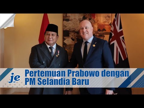 Beretmu dengan PM Selandia Baru, Presiden Prabowo Bahas Peningkatan Kerja Sama Ekonomi & Perdagangan