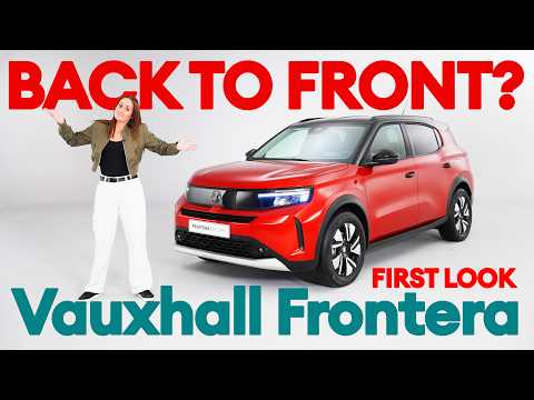 FIRST LOOK: New Vauxhall Frontera all-electric SUV | Electrifying