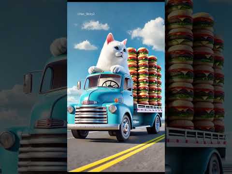 grandma eats all the coke's, then tells her cat to go get more! #shorts #aianimation