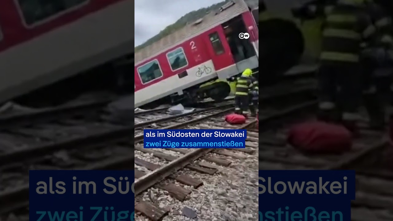 Dutzende Verletzte bei Zugkollision in der Slowakei | DW Nachrichten