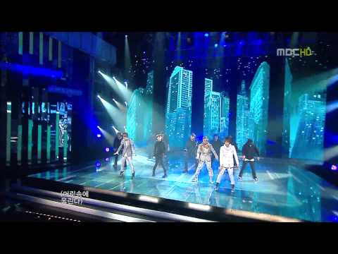 [HD]091231 MBC歌謠大決戰SHINee-RING DING DONG