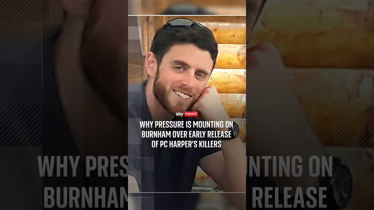 Why pressure is mounting on Burnham over early release of PC Harper's killers