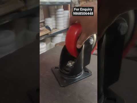 6" PU #wheels #reels #coller #caster #shorts #trending #trend #hardware #shoplocal #gem #view #viral