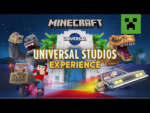 Minecraft x Universal Studios Experience DLC