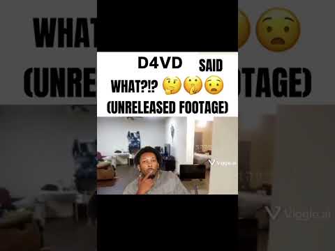 D4VD said what?!? (unreleased footage)