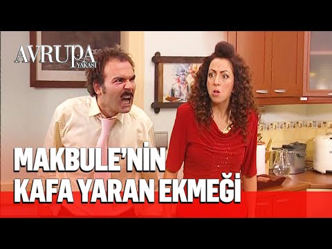 Makbule, @Burhan Altıntop ‘un kafasını ekmek ile yarıyor - Avrupa Yakası