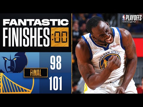 WILD Final 3:44 From Grizzlies And Warriors Game 4 video clip