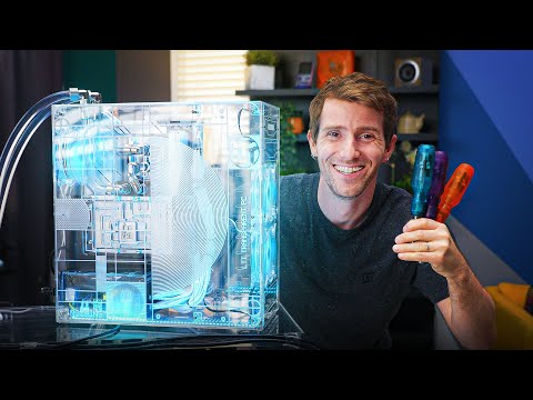 The All Transparent Gaming Setup