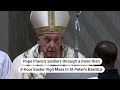 Pope soldiers through Easter Vigil despite health woes | REUTERS  - 00:56 min - News - Video