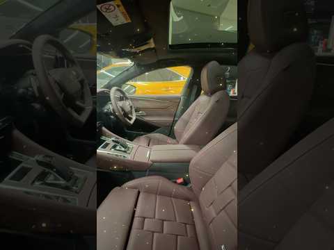 まるで動くラウンジ。DS9の赤革シートが豪華すぎた:見てください、このオペラはパリの職人技（サヴォア・フェール）が凝縮。走行わずか60kmの新古車#ラグジュアリーカー #セダン女子  #フランス車