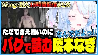 【Visage】最恐ホラゲで絶叫しまくりな上、バグにも邪魔される陵本なぎ【切り抜き／VTuber／#VShojoNOVA】