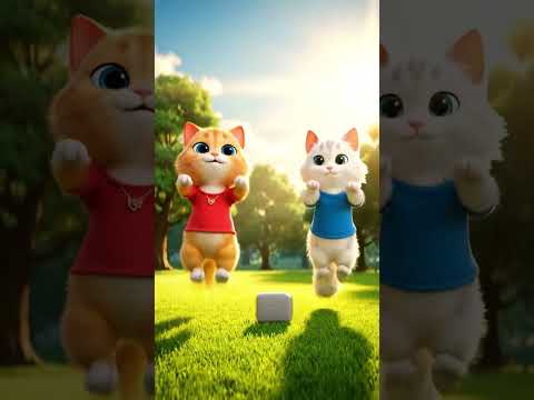 Let’s dance with Miu, the adorable orange cat! 💃🐾#catdance2025 #shorts