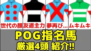 【2025-26シーズン】POGドラフト指名馬を紹介!!【2023年産世代】