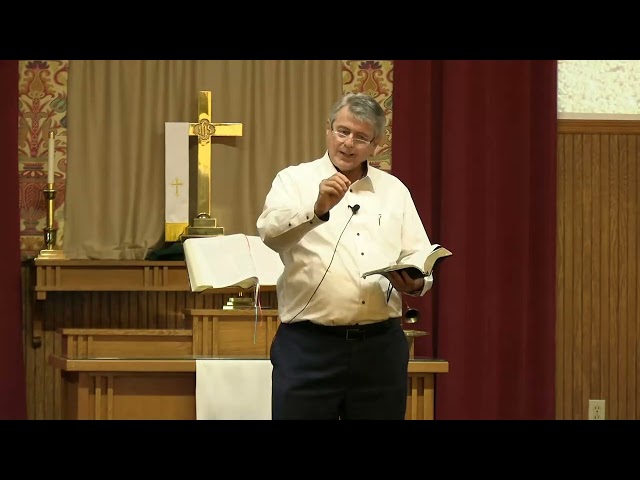 Sermon message on 10-02-2022 at MUMC.  Dr. V. Scott Harris speaking.  Be Careful What You Lean On - Joshua 24:14-15