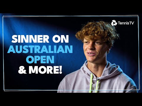 Jannik Sinner Discusses Australian Open, 2024 Goals & More! | Rotterdam 2024