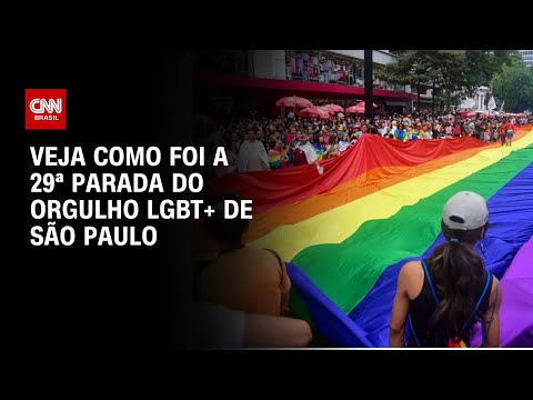 ​Parada LGBT+ de São Paulo celebra diversidade e debate envelhecimento | CNN PRIME TIME