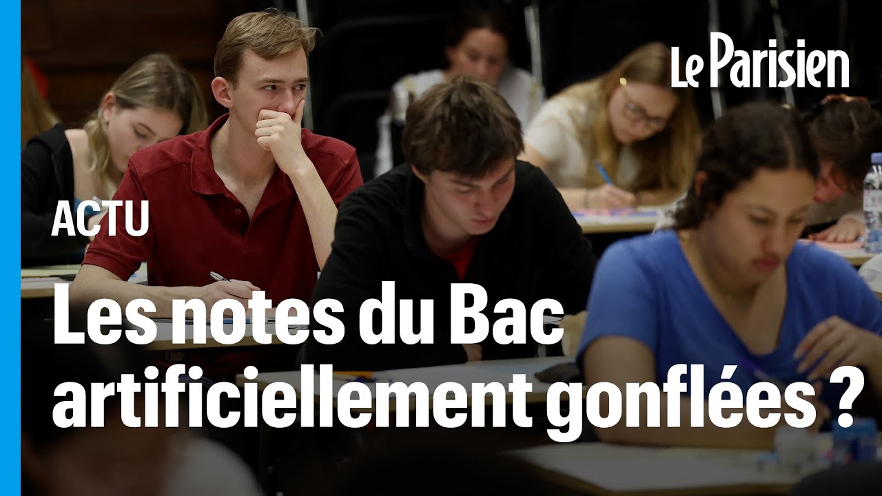 Les notes du bac et du brevet sont-elles gonflées artificiellement