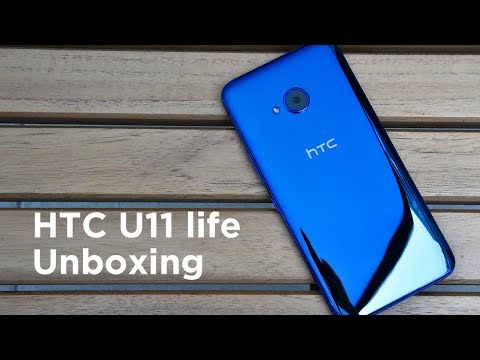 Unboxing the HTC U11 life with Aaron Baker