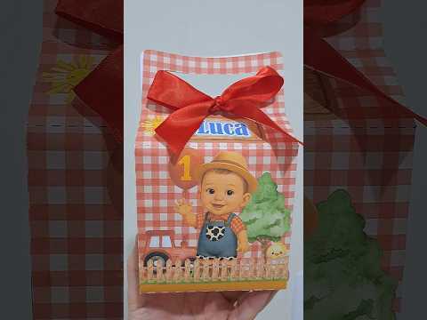 Sacolinha Fazendinha #papelariapersonalizada #fazendinha #viral #viraliza