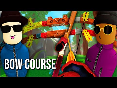 Bow Course | Archery Golf With Friends Gets Competitive... ...