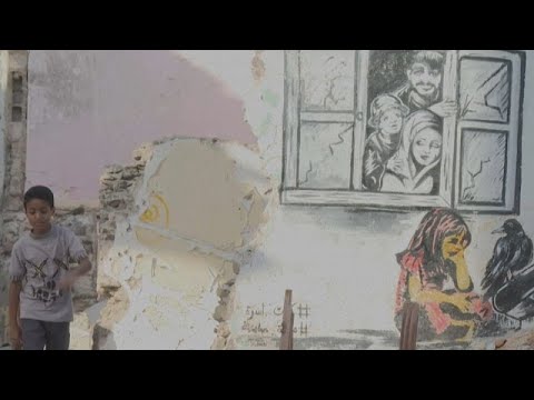 Γκράφιτι στα ερείπια: «Ζωγραφίζοντας» τα χρονικά του εμφυλίου της Υεμένης