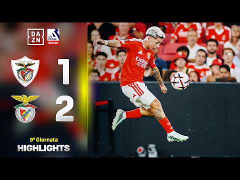 PRESTIANNI è magico, le Aquile staccano lo Sporting | Santa <strong>Clara</strong>-Benfica 1-2 | Liga Portugal | DAZN