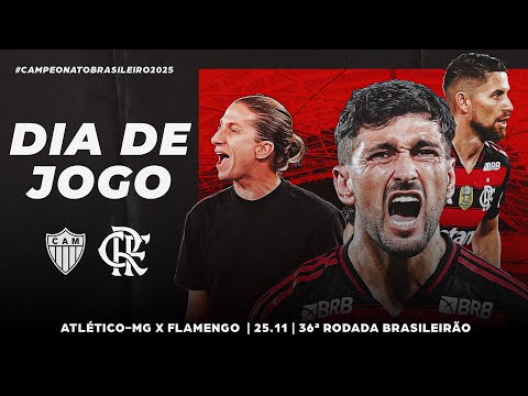 🔴 AO VIVO:  ATLÉTICO-MG x FLAMENGO | PRÉ-JOGO + NARRAÇÃO | BRASILEIRÃO (25/11/25)