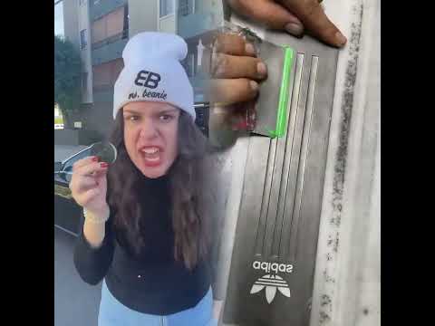 WHY WOULD HE THINK IT’S AN OREO #msbeanie