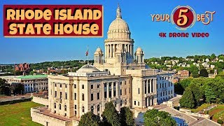 RHODE ISLAND STATE HOUSE Drone Video