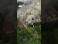 Fire torches apartment building in Miami, Florida - 01:00 min - News - Video