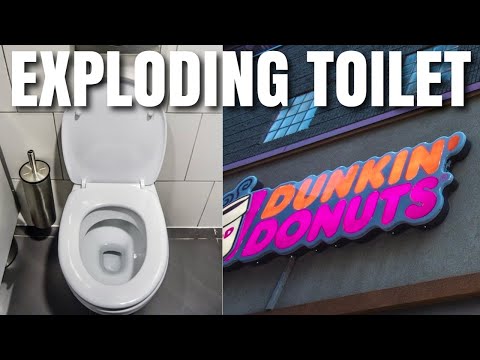 Toilets are EXPLODING at Dunkin' Donuts - Bubba the Love Sponge® Show | 1/5/24