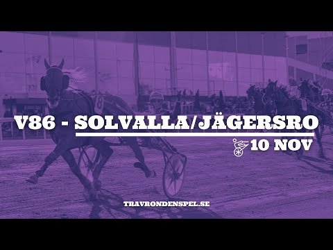 V86 tips Solvalla/Jägersro | Tre S - Superjackpott!