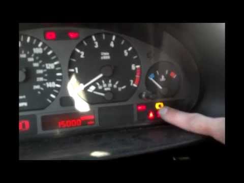 How to reset bmw brake service light e46 #5