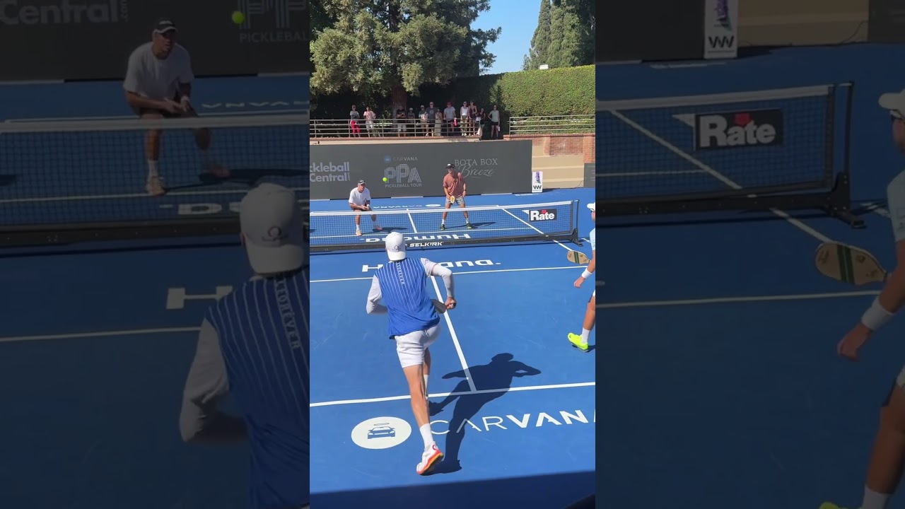 😧 Elite pickleball!! Andrei Daescu shows how it’s done 💥