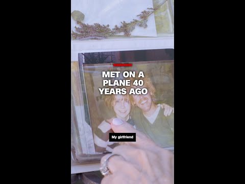 Met on a plane 40 years ago