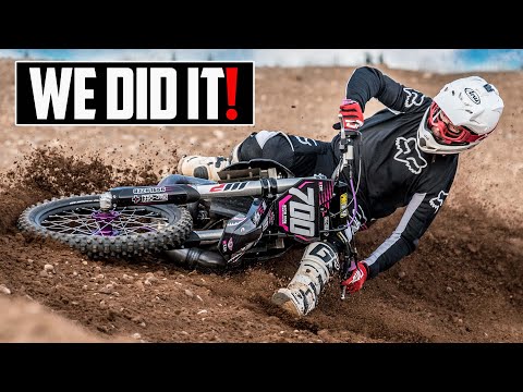 Riding a 700cc 2 Stroke Dirt Bike for the FIRST Time! - Project 700 EP9