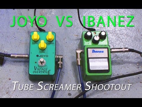 Joyo VS Ibanez Tube Screamer Shootout