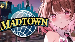 【GTA5】#MADTOWN 初上陸っ・・!!【柚原いづみ / ななしいんく】