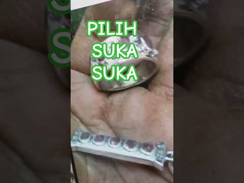 Pilih Desain suka suka, batu ruby ring costuman #batupermata #baturuby